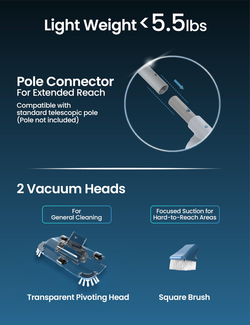 Kokido pool vacuum user manual and return information