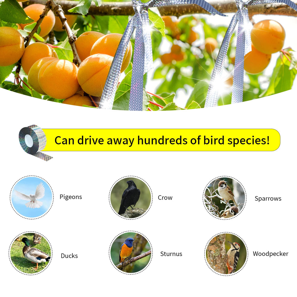 KOKMEYA Bird Scare Tape installation outdoors