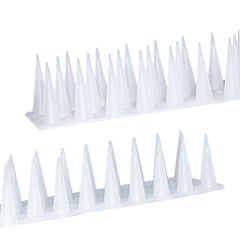 KOKMEYA Bird Spikes front view, clear plastic design