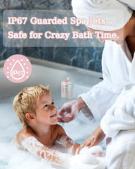 KokoSelene Bath Jet in use in a bathtub