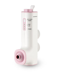 KokoSelene Rechargeable Bath Jet in pink, front view