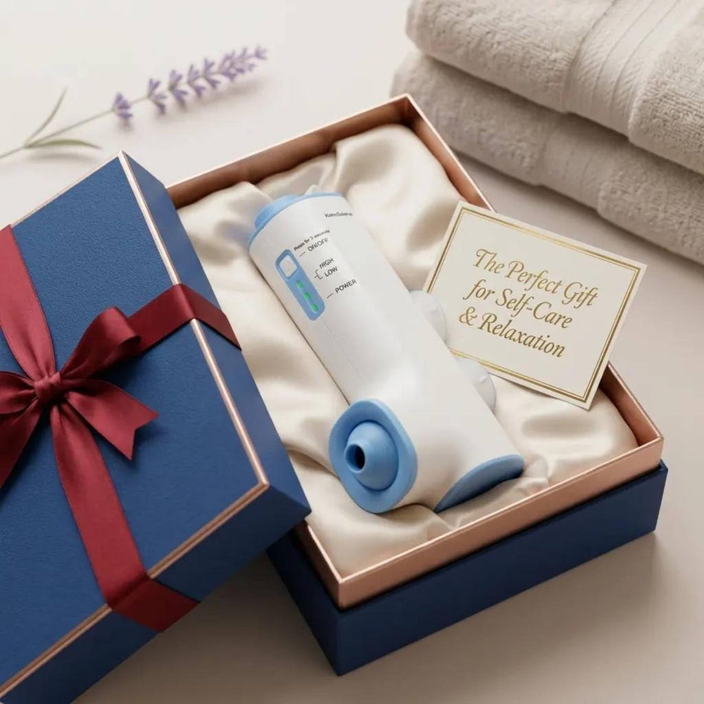 KokoSelene Rechargeable Bath Jet, product dimensions displayed
