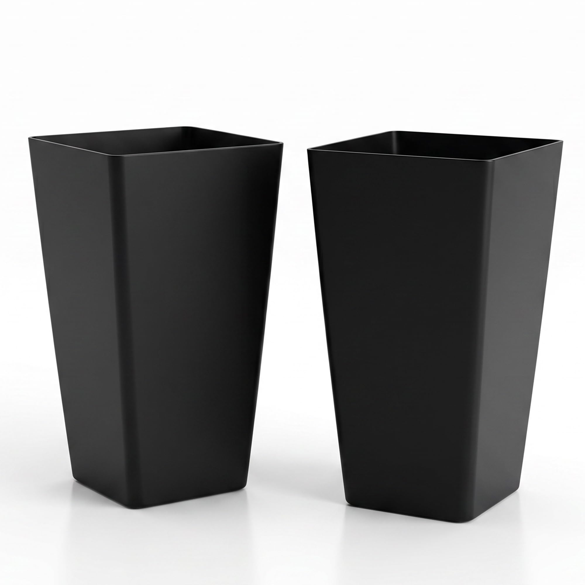 KOL planters stacked for compact storage