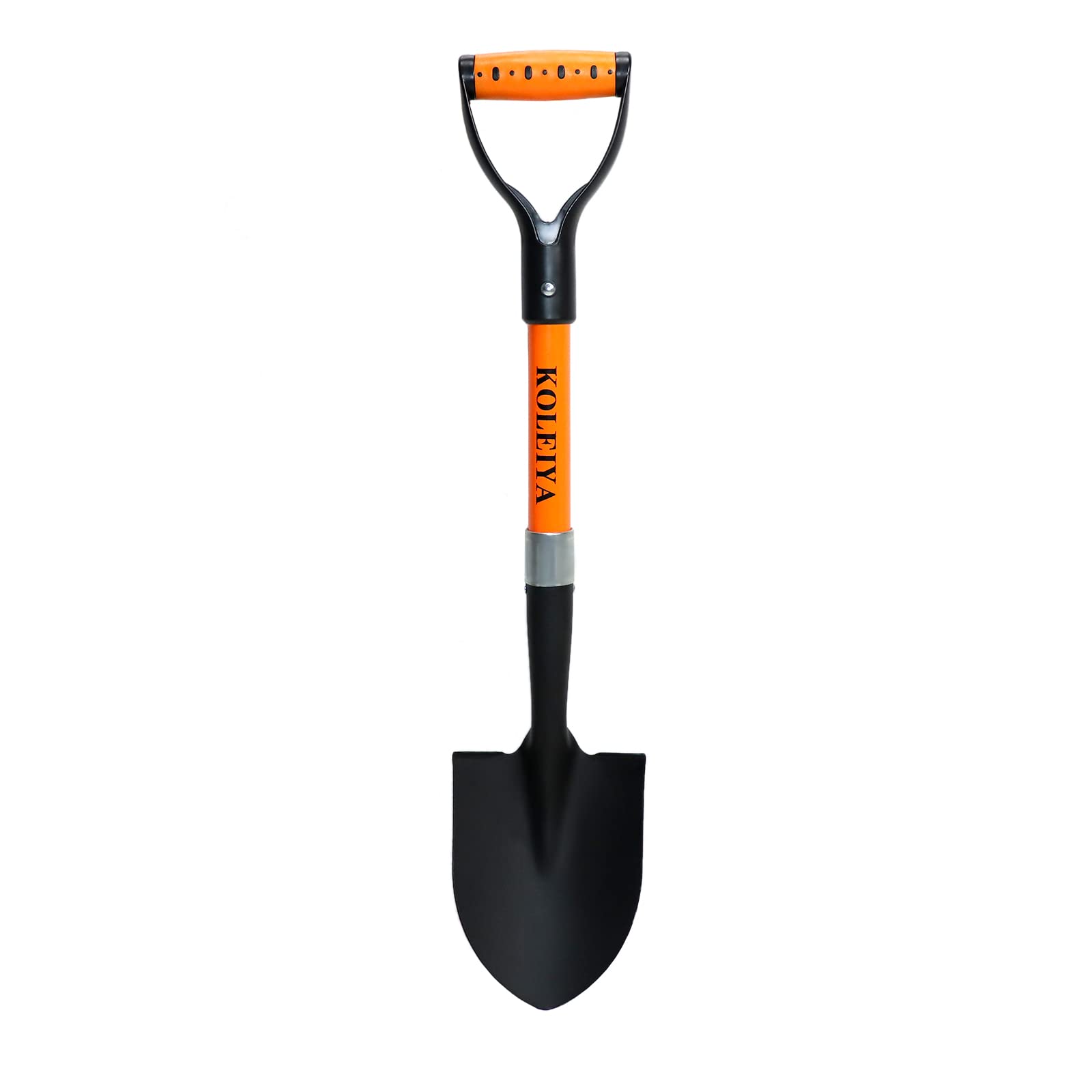 KOLEIYA Kids Shovel front view with orange handle