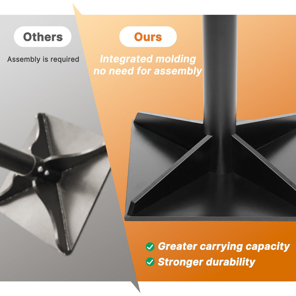 KOLEIYA tamper disassembled with steel pole