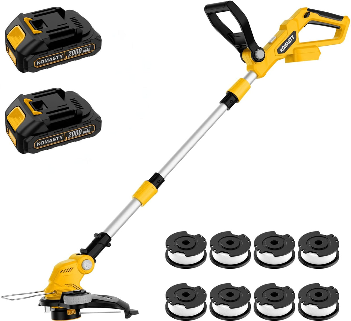 KOMASTY 20V Electric Cordless String Trimmer front view