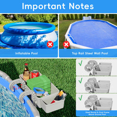 Kompoll adjustable support rod detail for storage basket