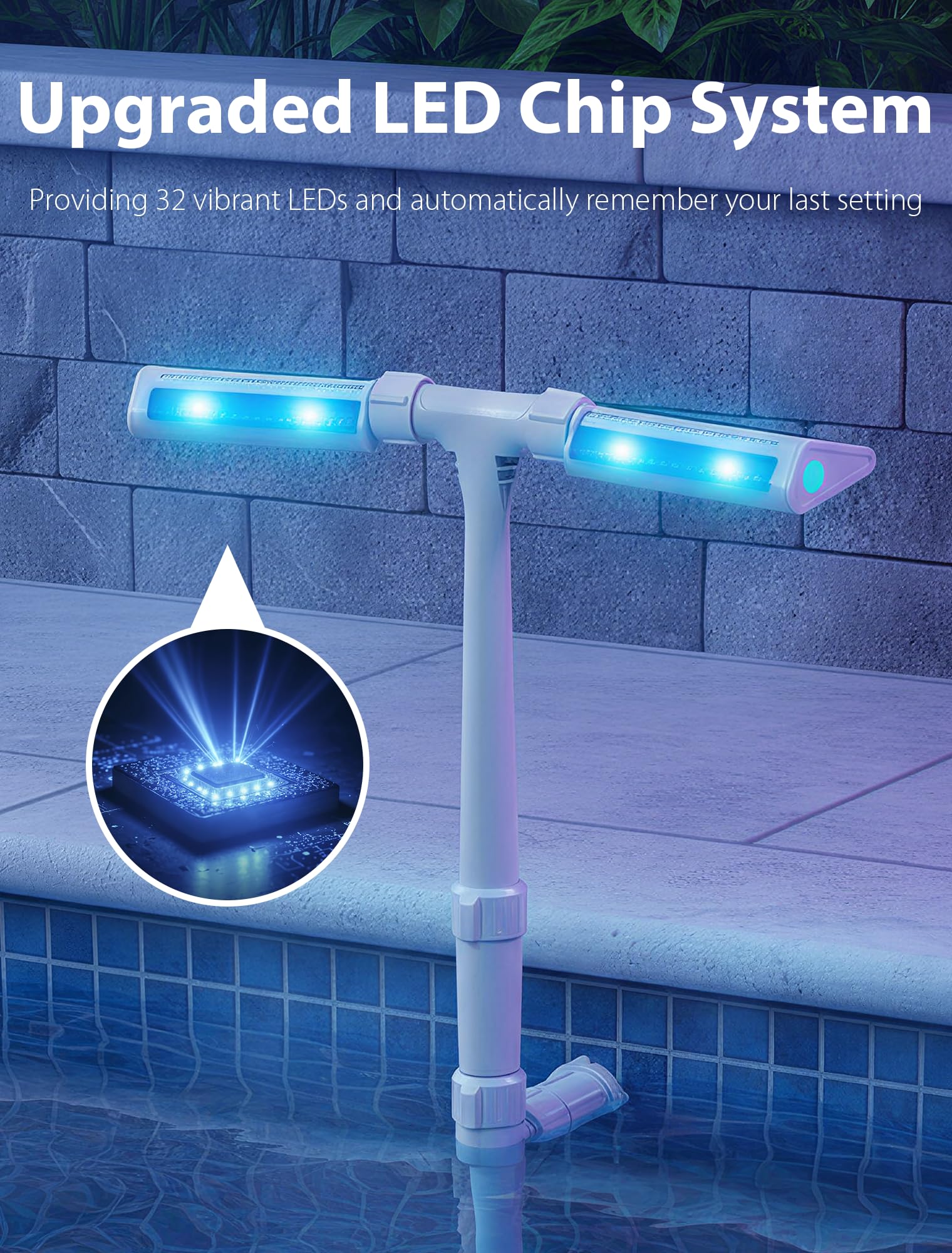 Kompoll Solar Pool Fountain product packaging
