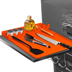 Koolstuffs Large Silicone Grill Mat 16x11.6 inches in orange
