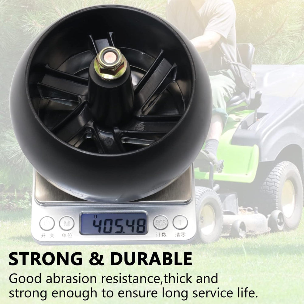 KOOTANS mower deck wheels installed on lawn mower
