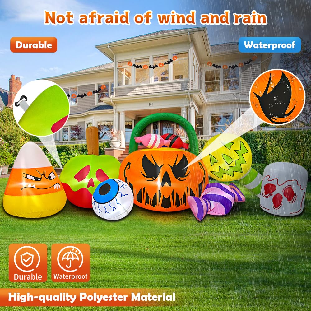 KOOY Halloween inflatable packaging and accessories