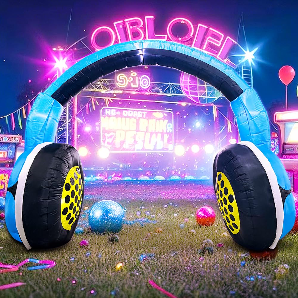 KOOY inflatable headphones archway packaging