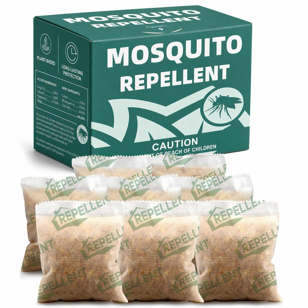 Kopplvn Mosquito Repellent Pouch front view, blue colour