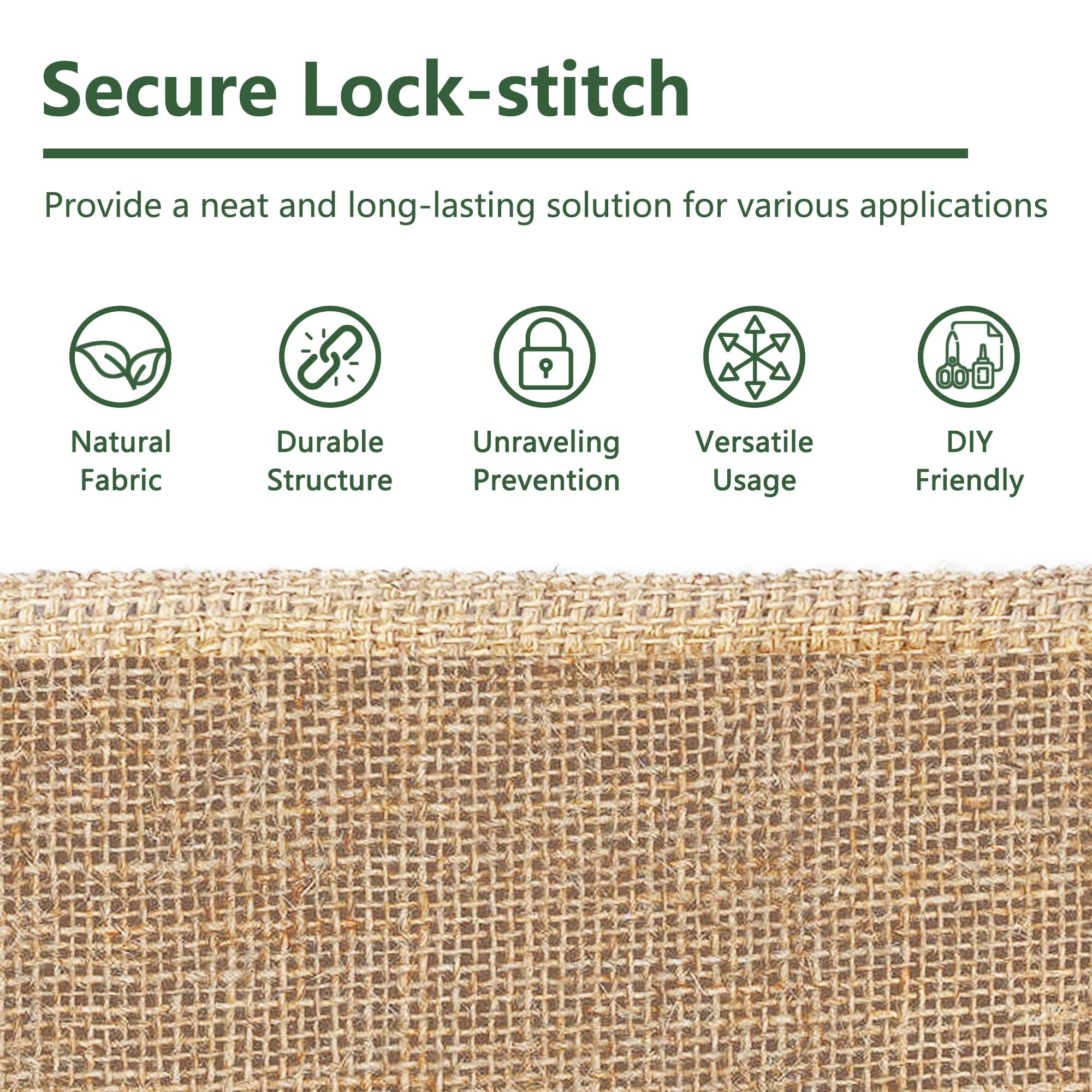koretech burlap fabric roll for DIY crafts
