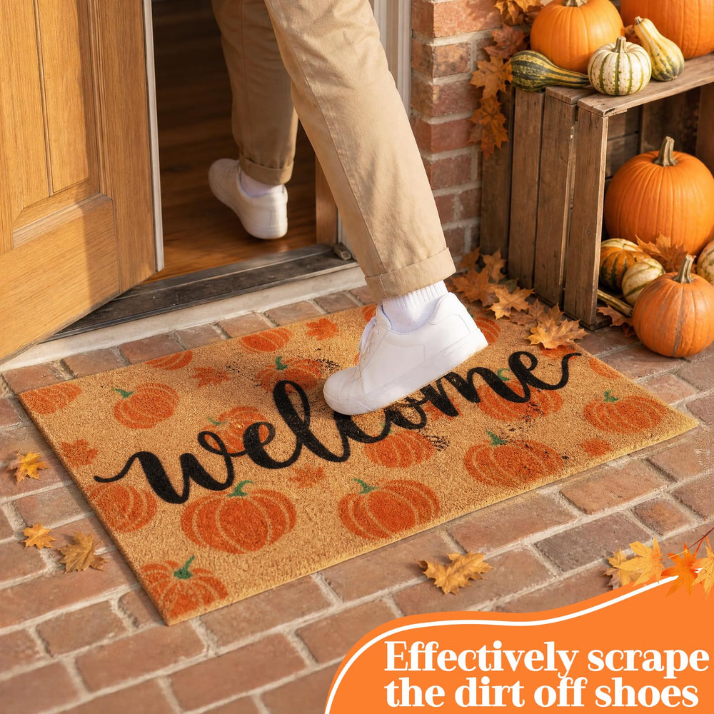 Korlon Tec Fall Door Mat with dimensions displayed