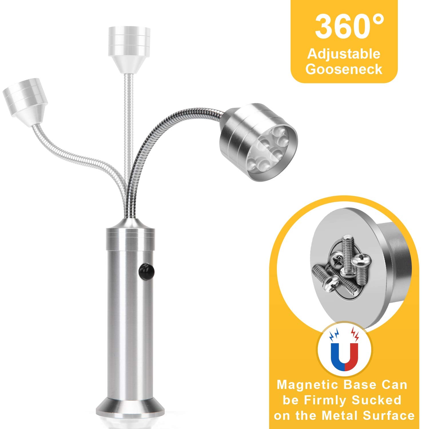 KOSIN BBQ Grill Light used for reading with a book