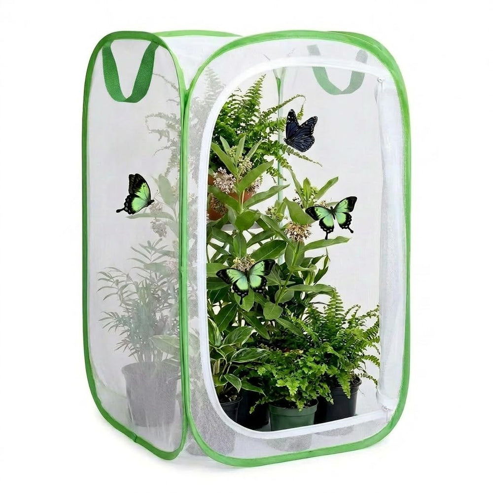 KraAra Mesh Plant Protection Enclosure front view, 36-inch tall
