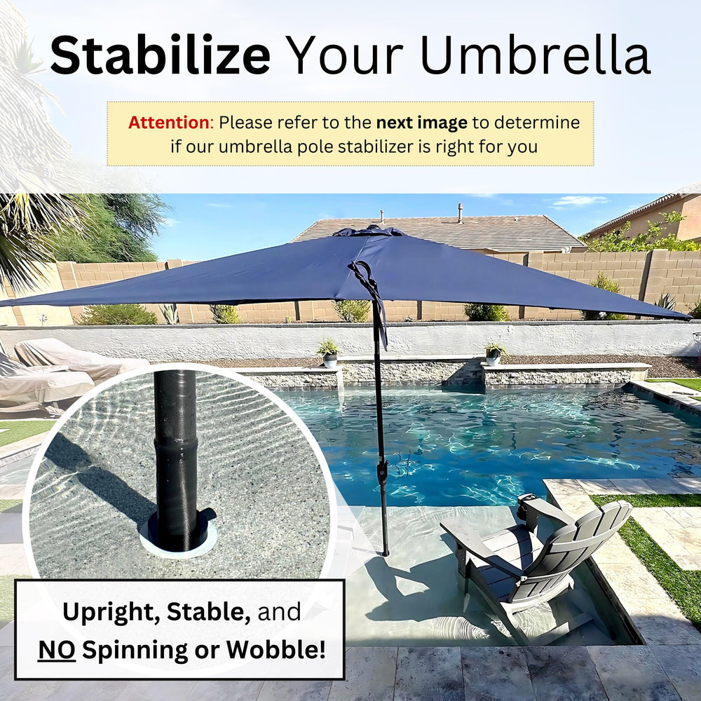 Kraemer Umbrella Pole Stabilizer packaging with product details