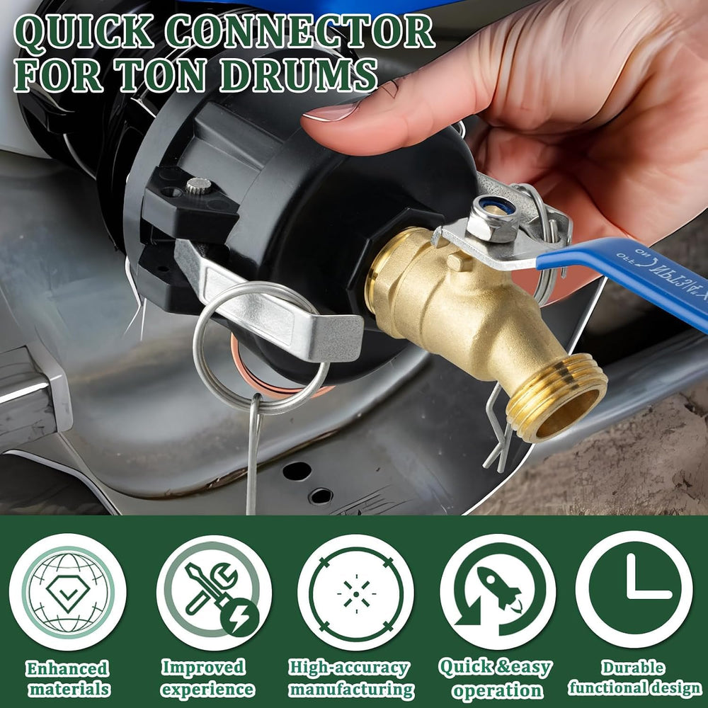 Kruuvax IBC Tote Adapter packaging details