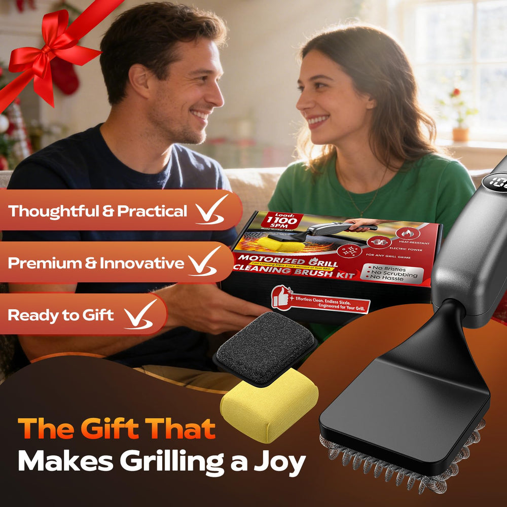 KSNLM Electric Grill Brush dimensions and specifications