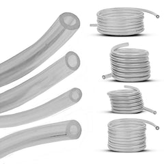 KT Deals fuel line hose kit with four sizes in clear packaging