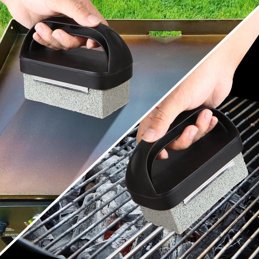 KTUOPEE grill cleaner bricks on a kitchen counter