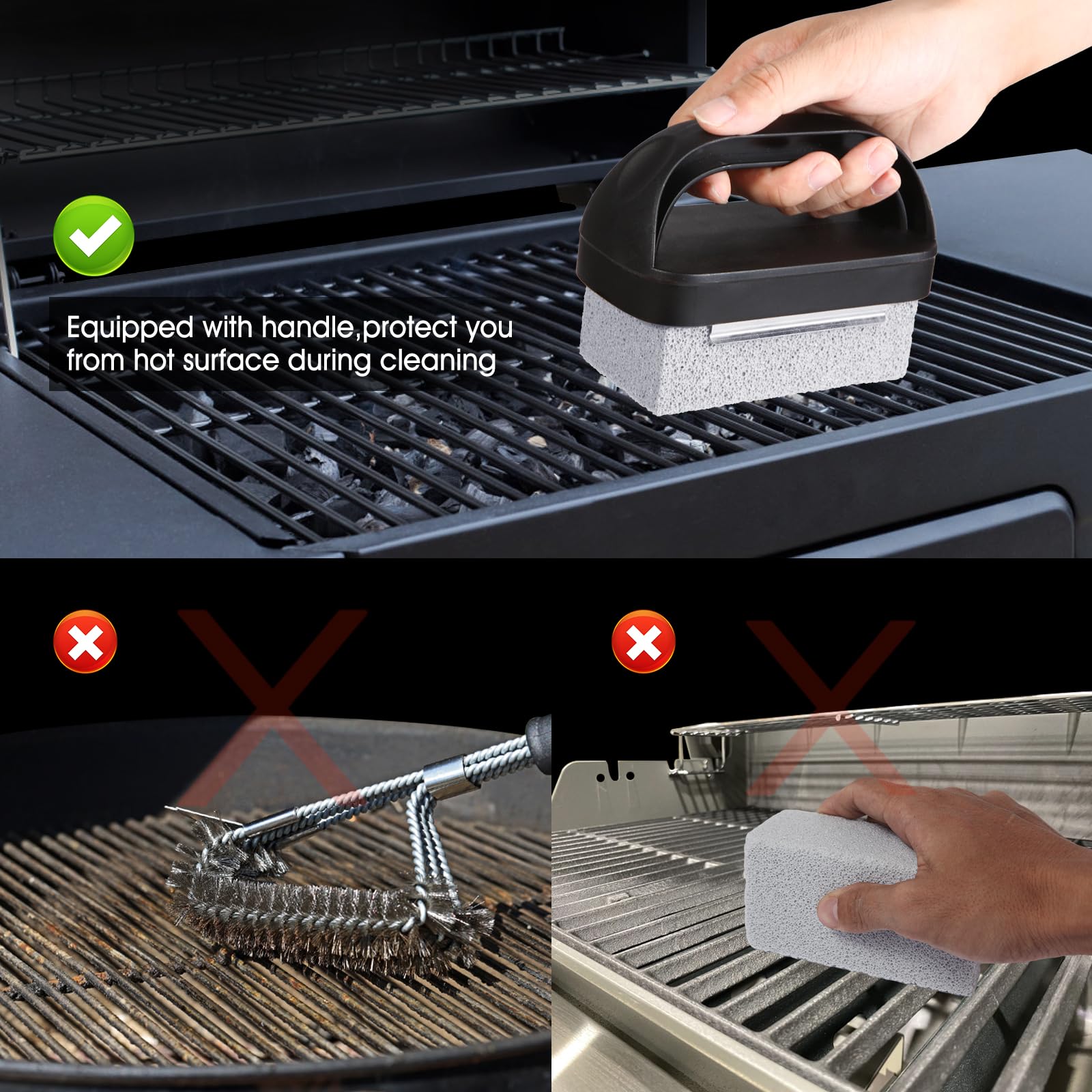 KTUOPEE grill cleaning kit packaging