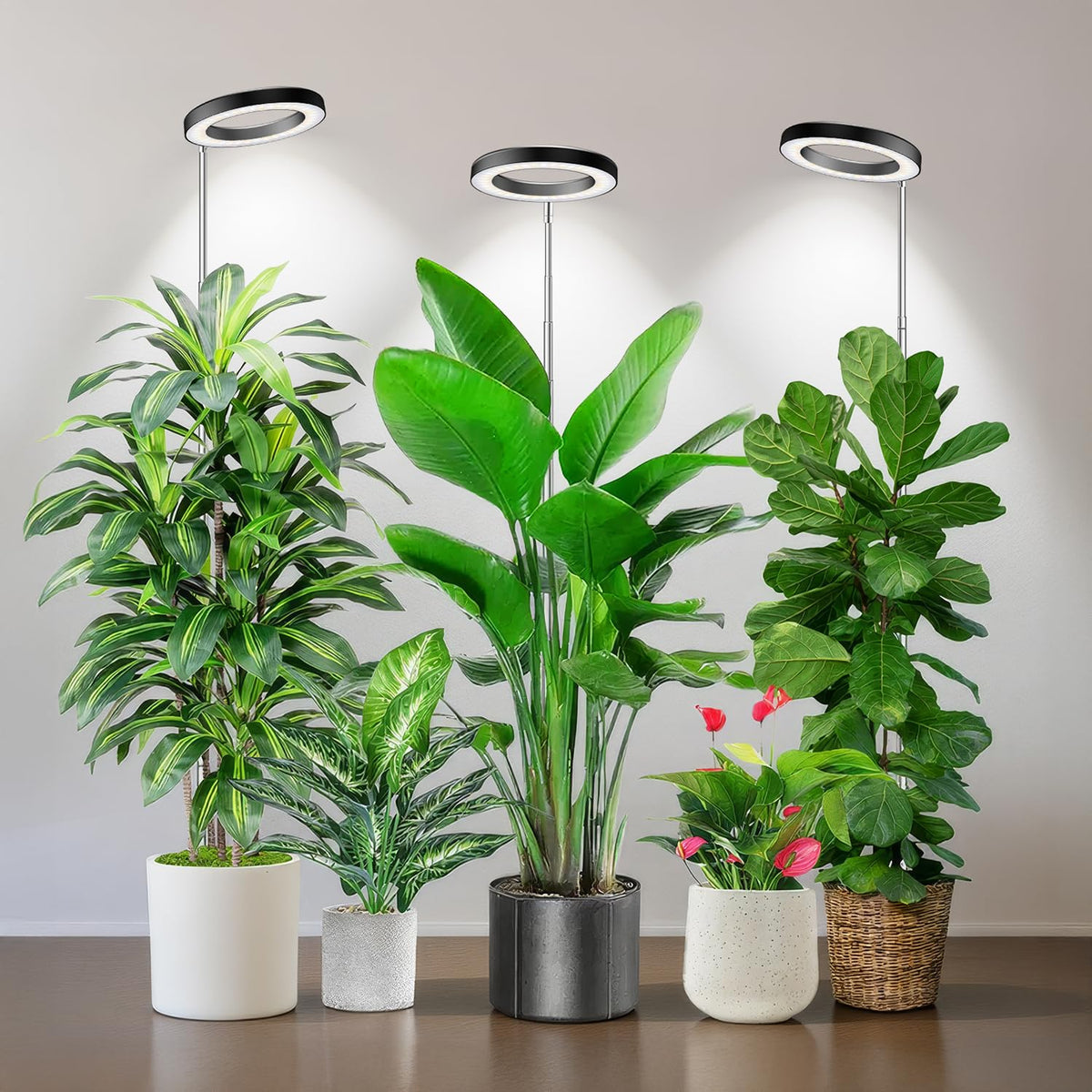 Kullsinss 6.3in Grow Light front view with lamp head