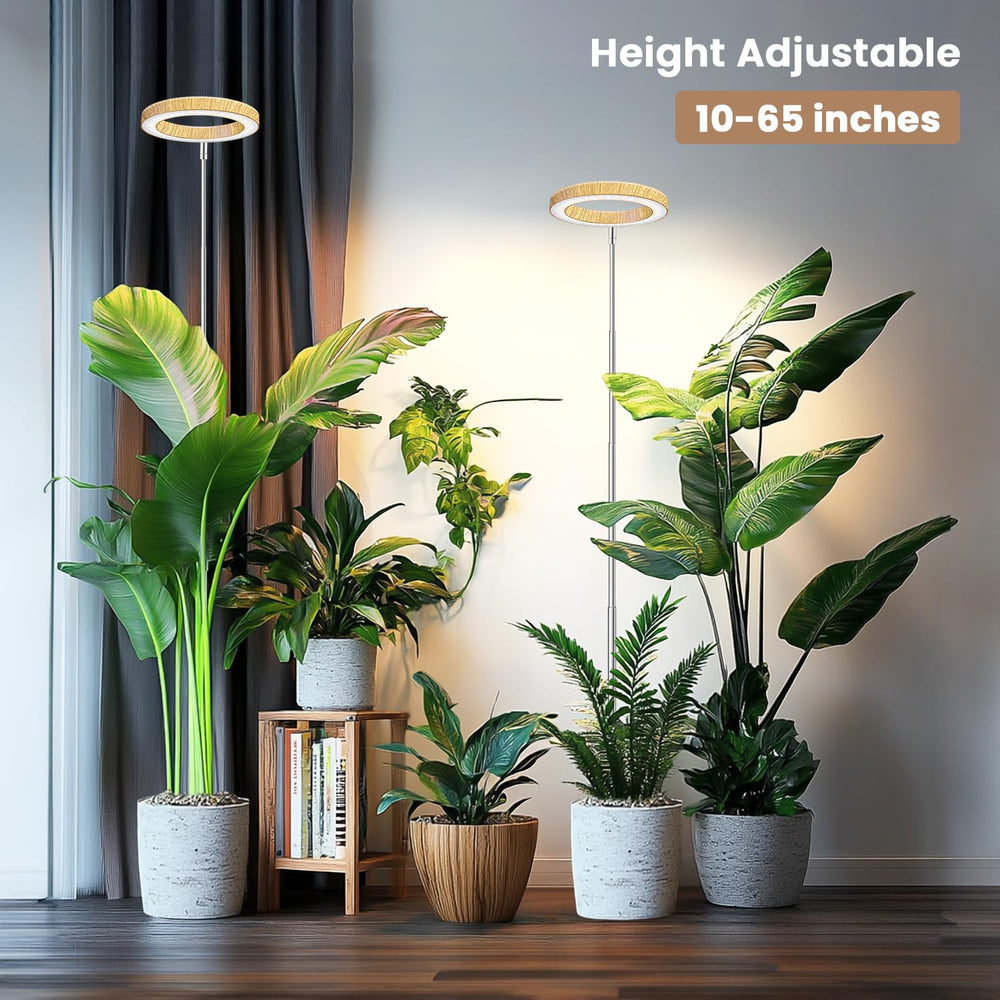 Kullsinss grow light in use with indoor plants