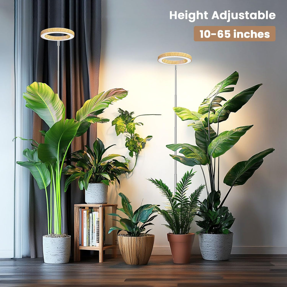 Kullsinss grow light installed in a plant pot