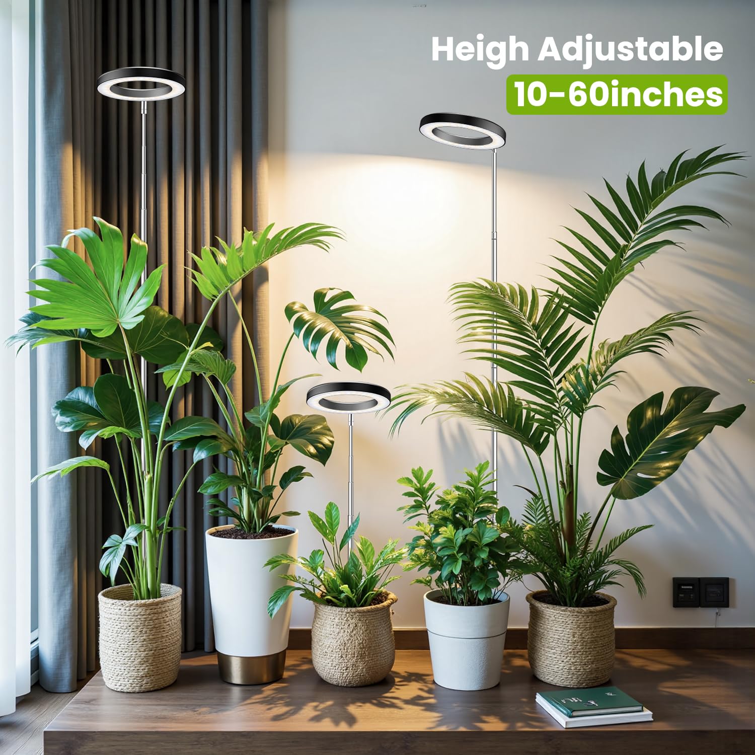 Kullsinss grow light showing smart controller panel
