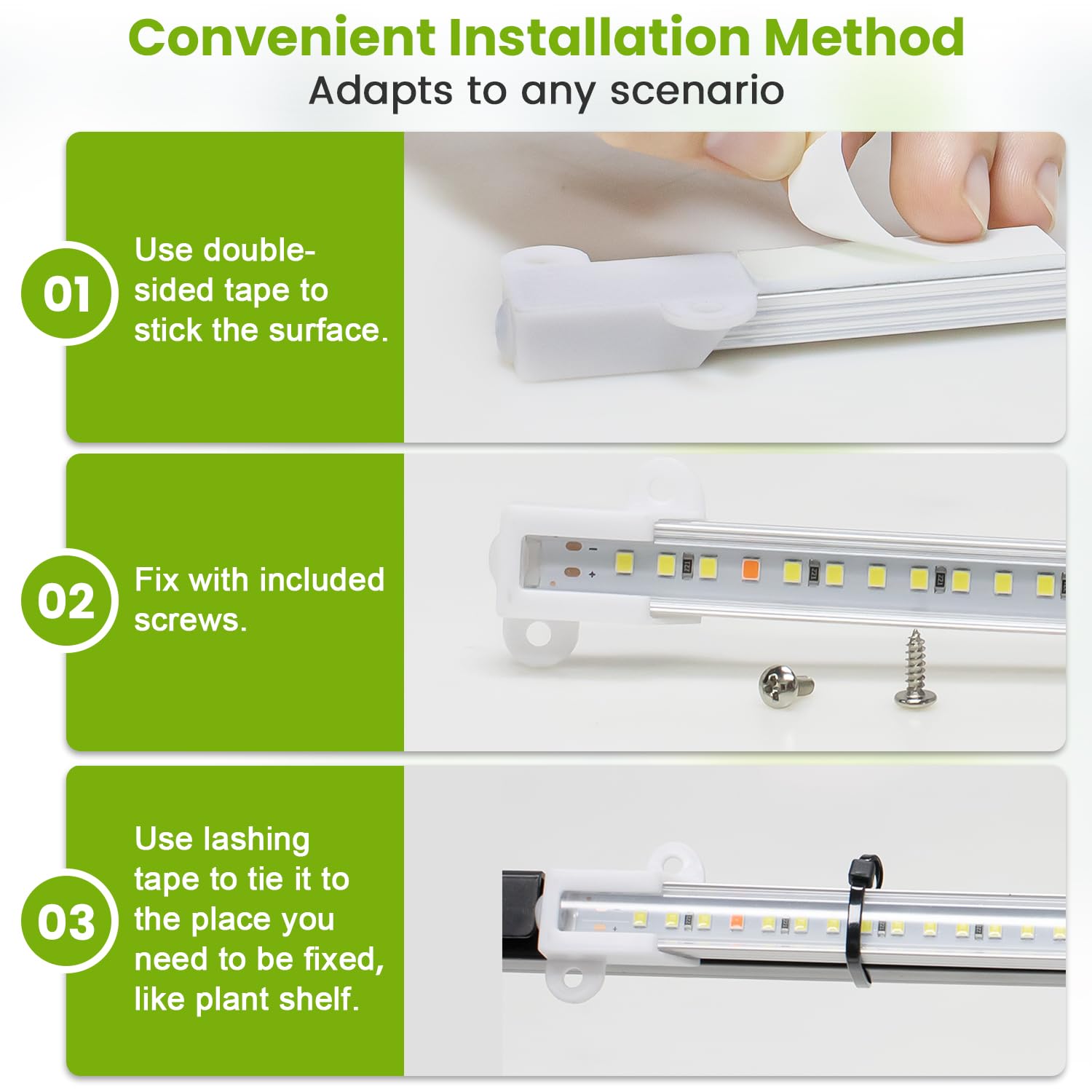 Kullsinss grow light strip with power cord