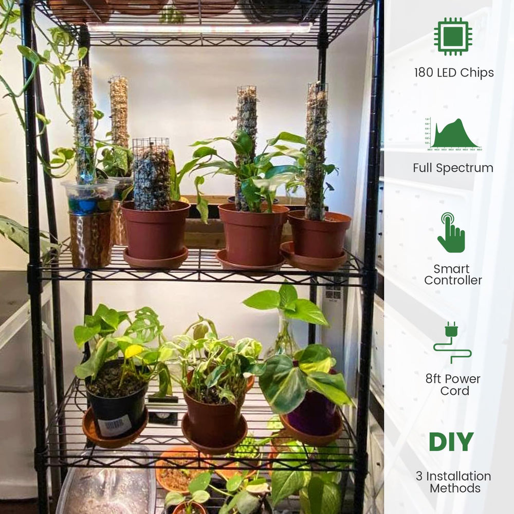 Kullsinss grow light with adjustable timer settings