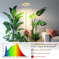 Kullsinss grow light with full spectrum LED display