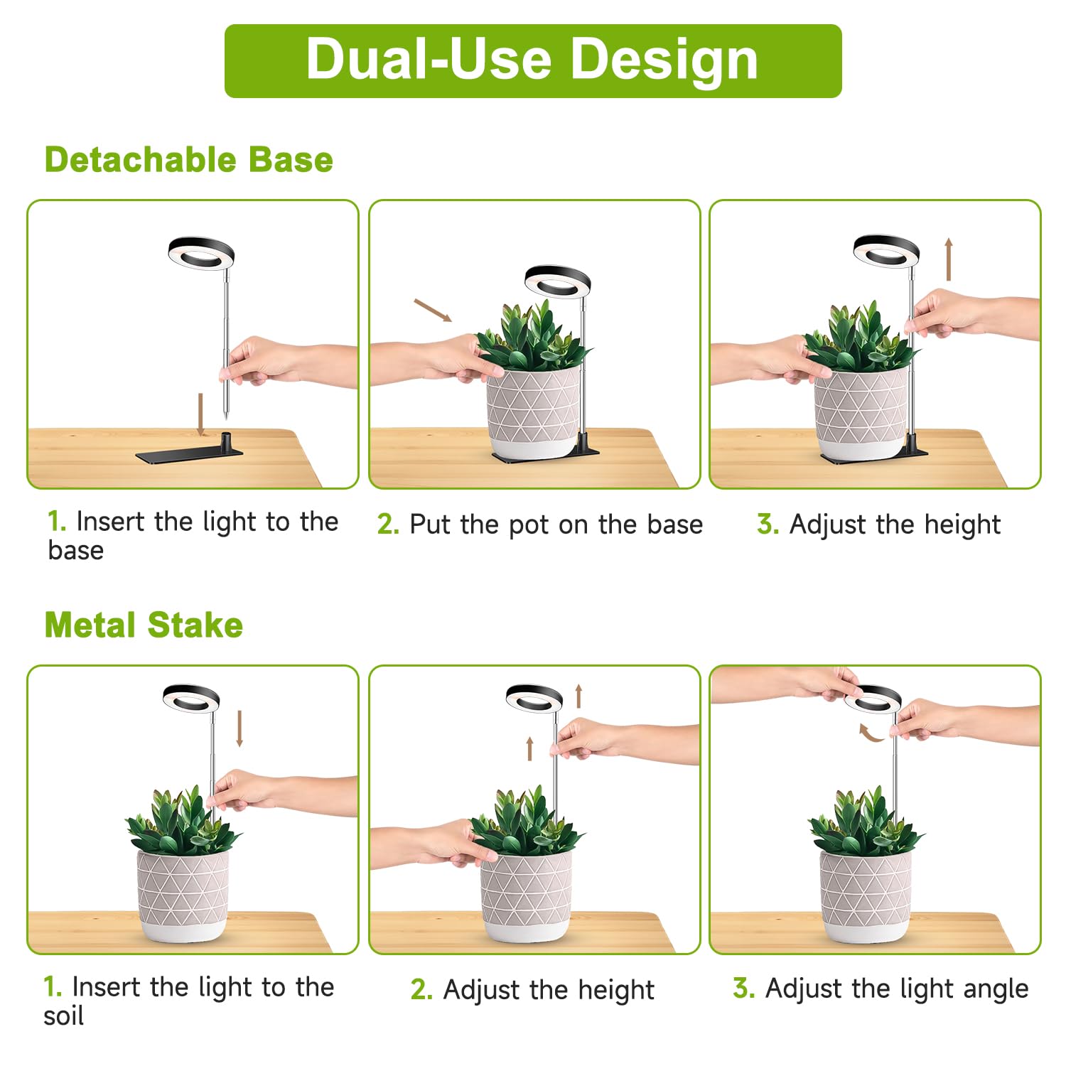 Kullsinss Halo Plant Light packaging and specifications
