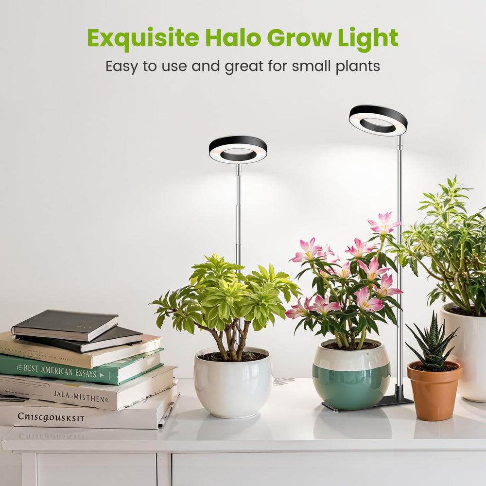 Kullsinss Halo Plant Light showing detachable base and adapter