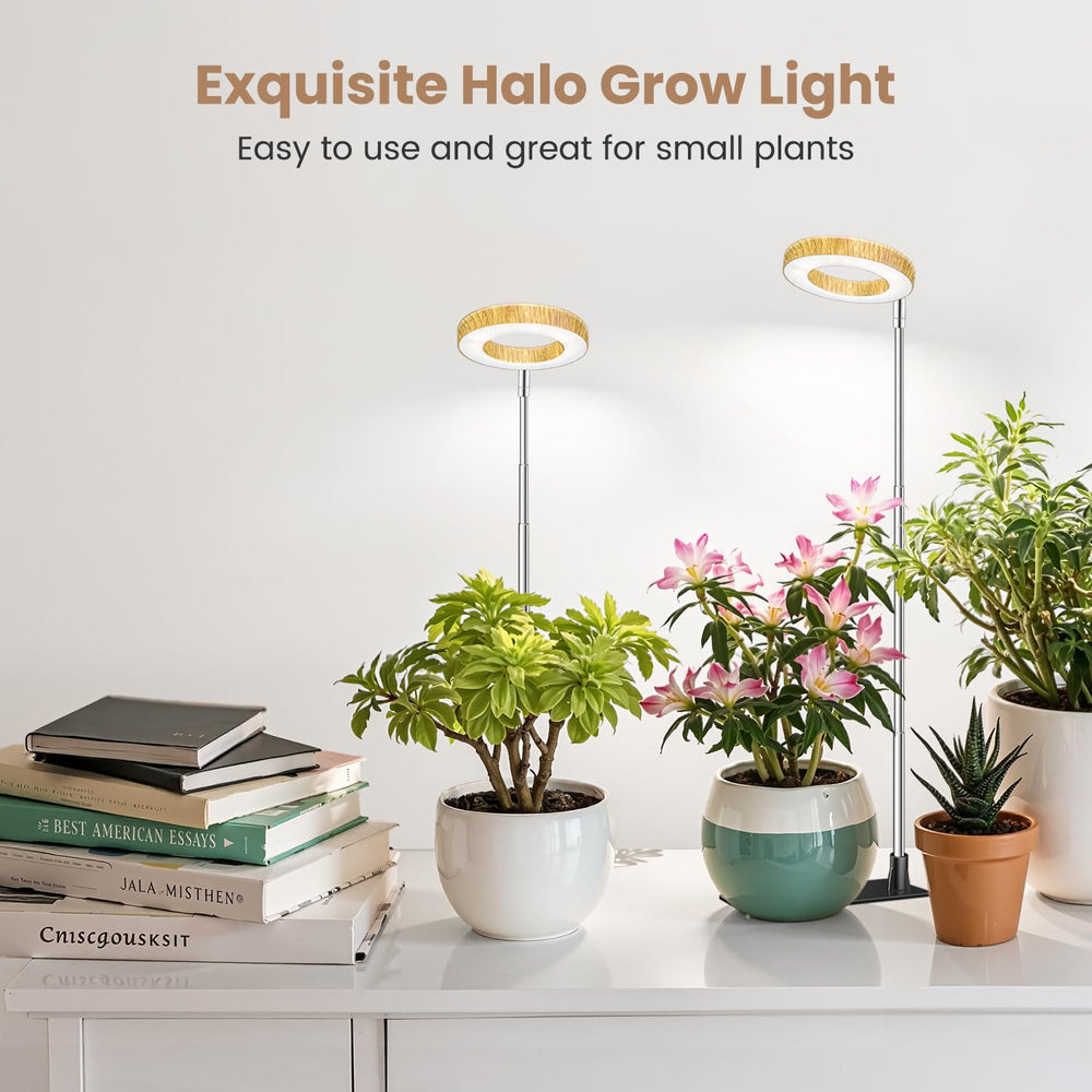 Kullsinss Halo Plant Light with different light spectrum modes displayed
