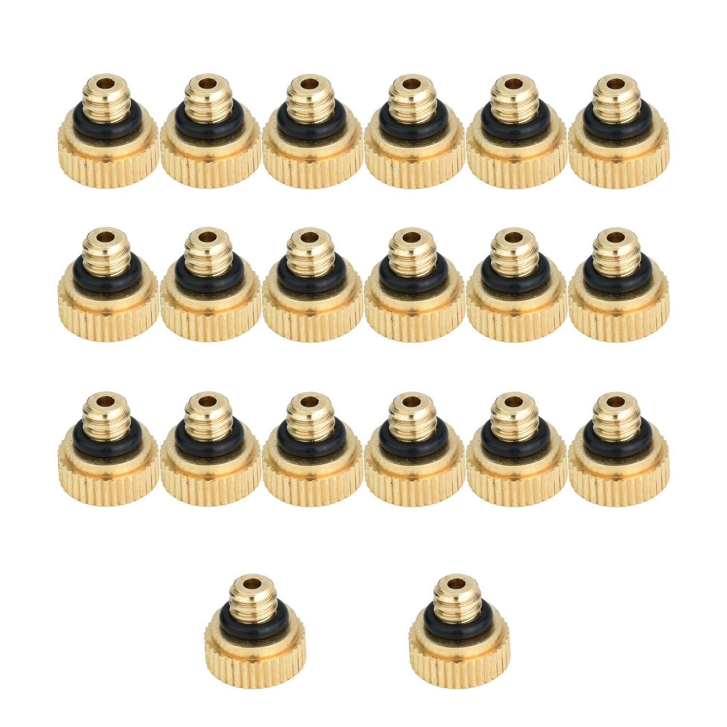 KUWAN Brass Misting Nozzle showing 10/24 thread compatibility