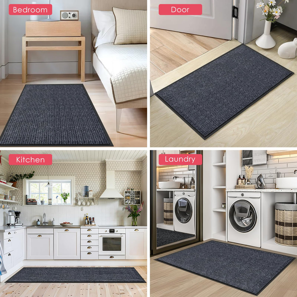 Kuyal Front Door Mat easy cleaning with garden hose