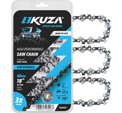 KUZA 18 Inch Chainsaw Chain front view