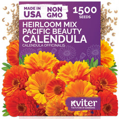 KVITER 1500 Mix Calendula Seeds packaging front view
