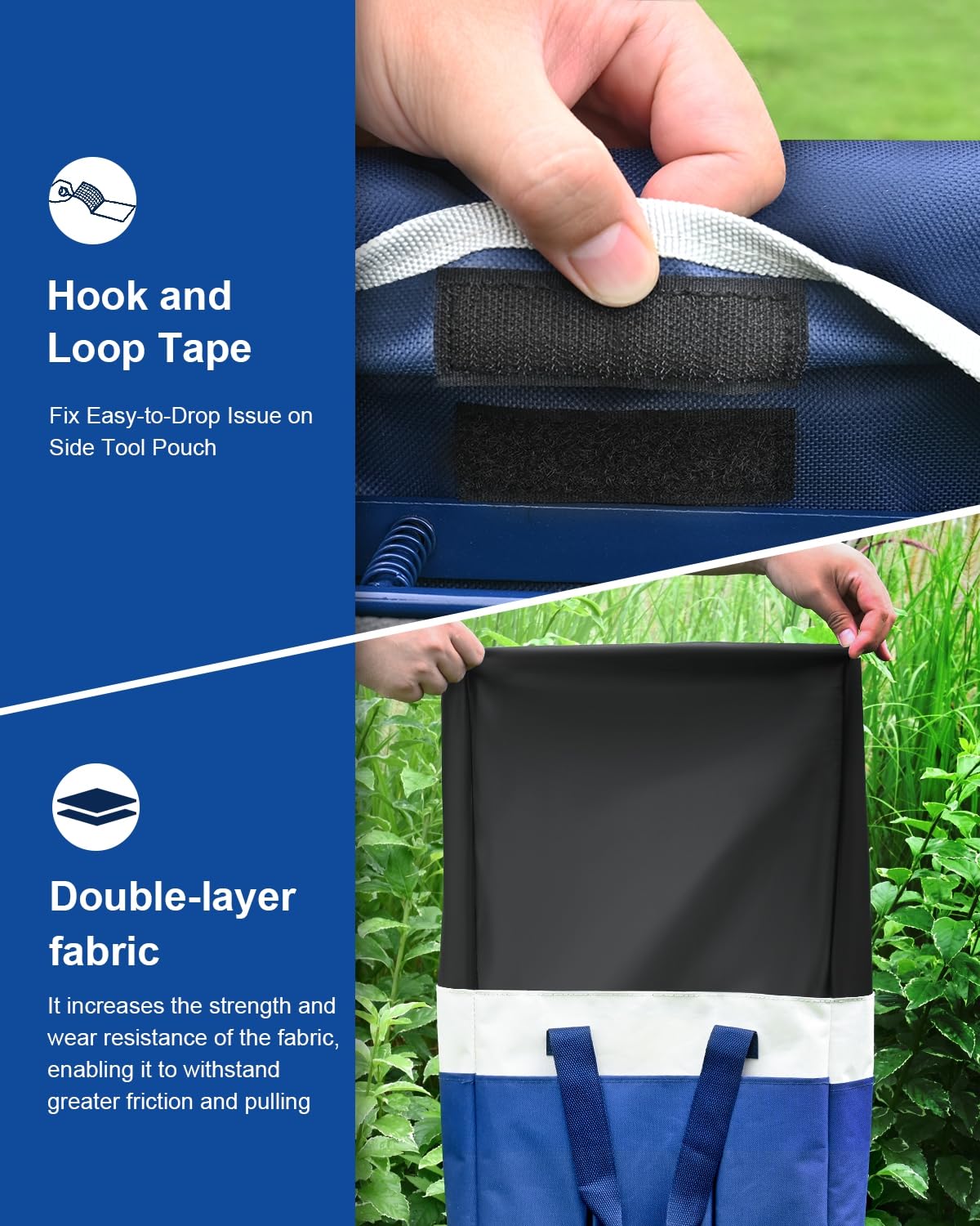 KVR aluminum trowel, transplanter and cultivator set