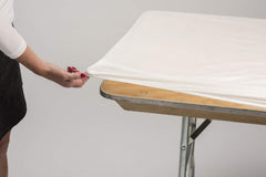Kwik-Covers bundle of 5 table covers in light blue