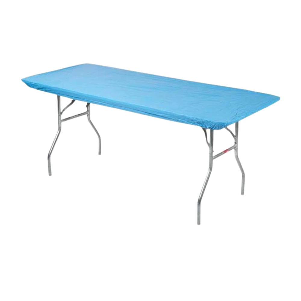 Kwik-Covers light blue table cover front view