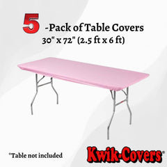 Kwik-Covers table cover on a banquet table