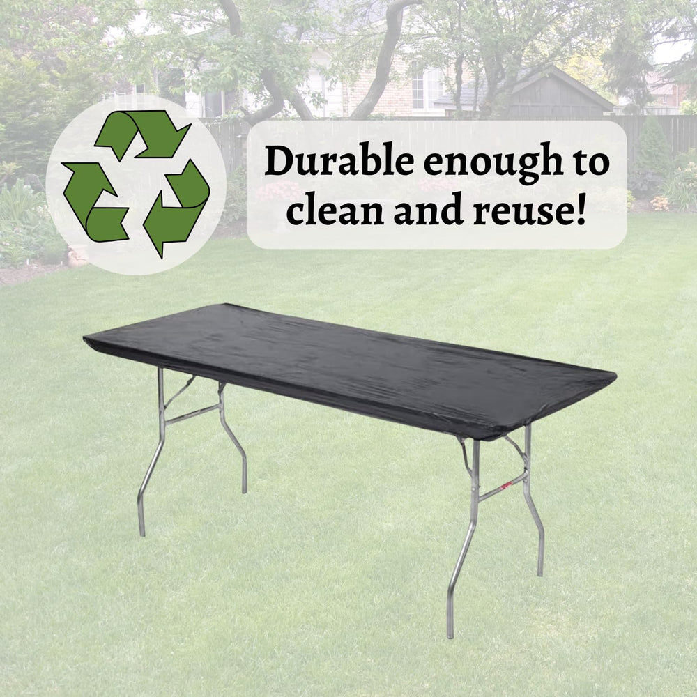 Kwik-Covers table cover on a picnic table outdoors