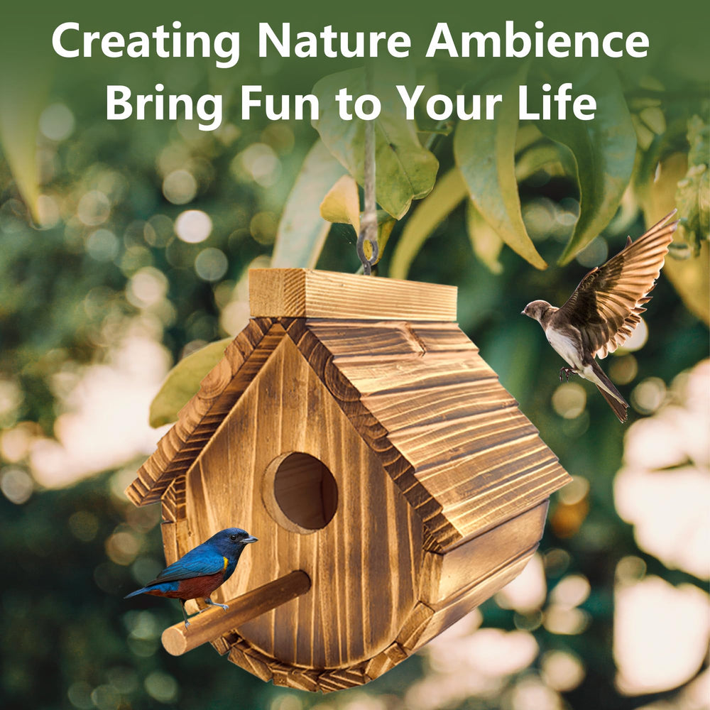 KWISAMR birdhouse showing wide base design