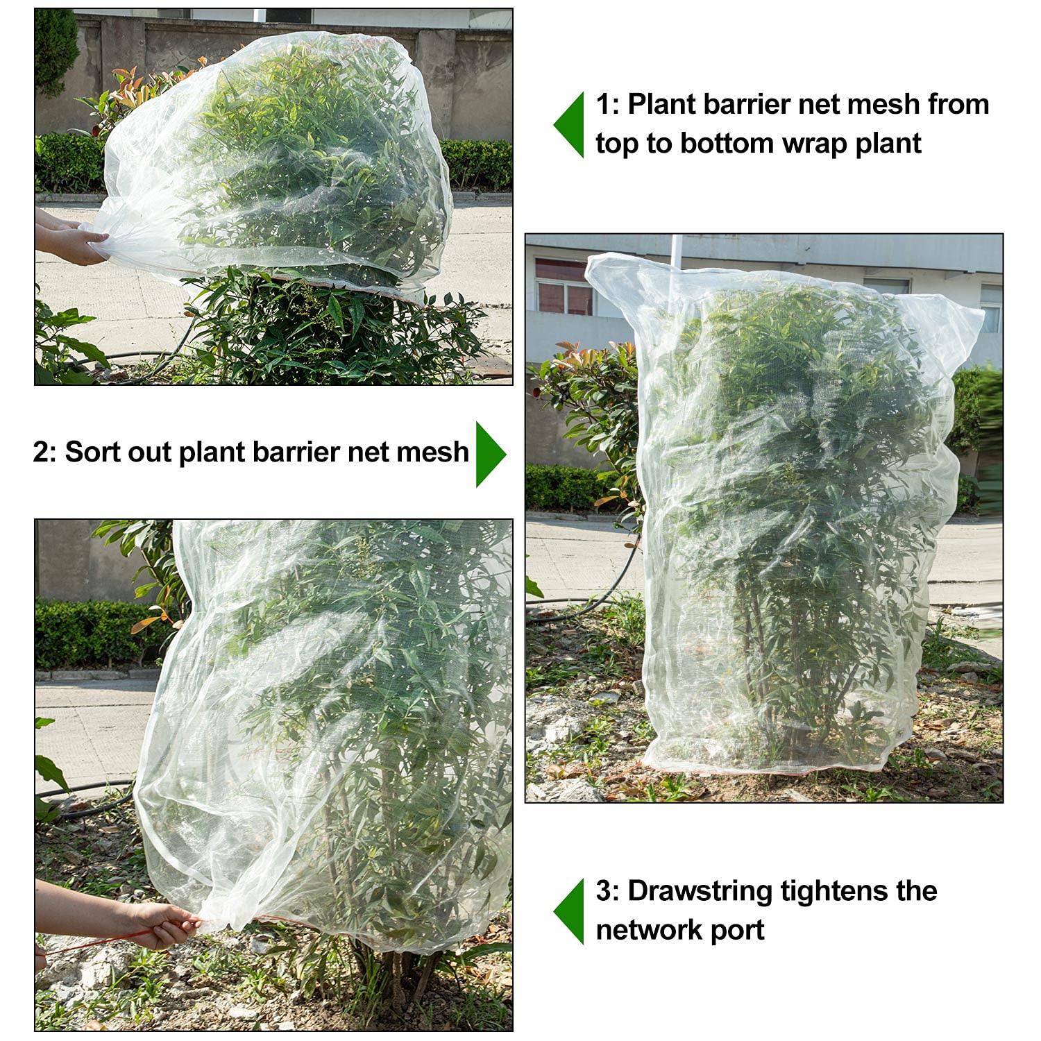 KXCOFTXI Insect Bird Barrier Mesh package