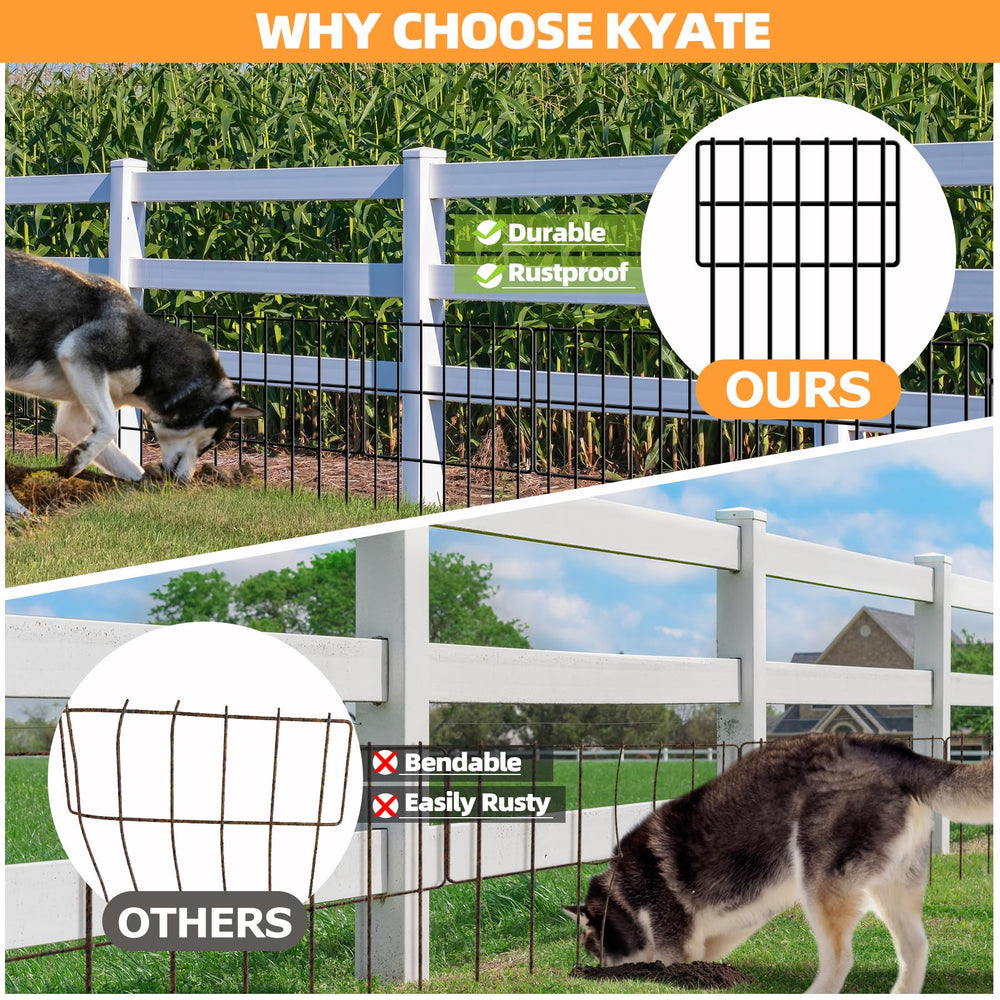 KYATE Garden Fence package with included materials