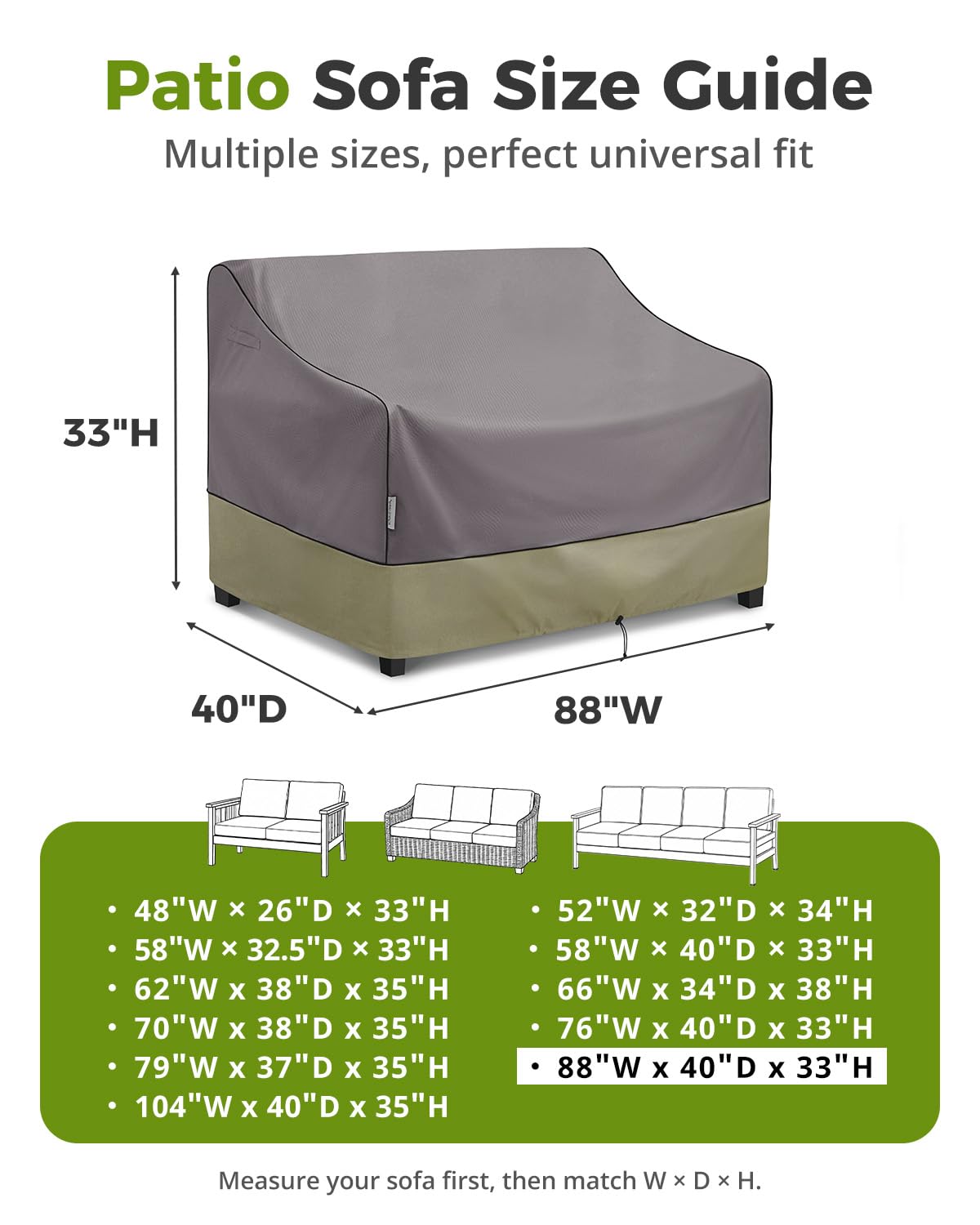 KylinLucky cover showing padded handles and adjustable hem